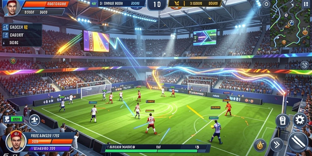 Pertarungan seru dengan efek visual menakjubkan.