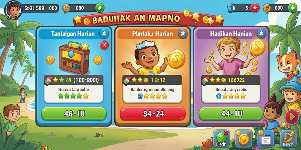 Event spesial yang menambah keseruan permainan.