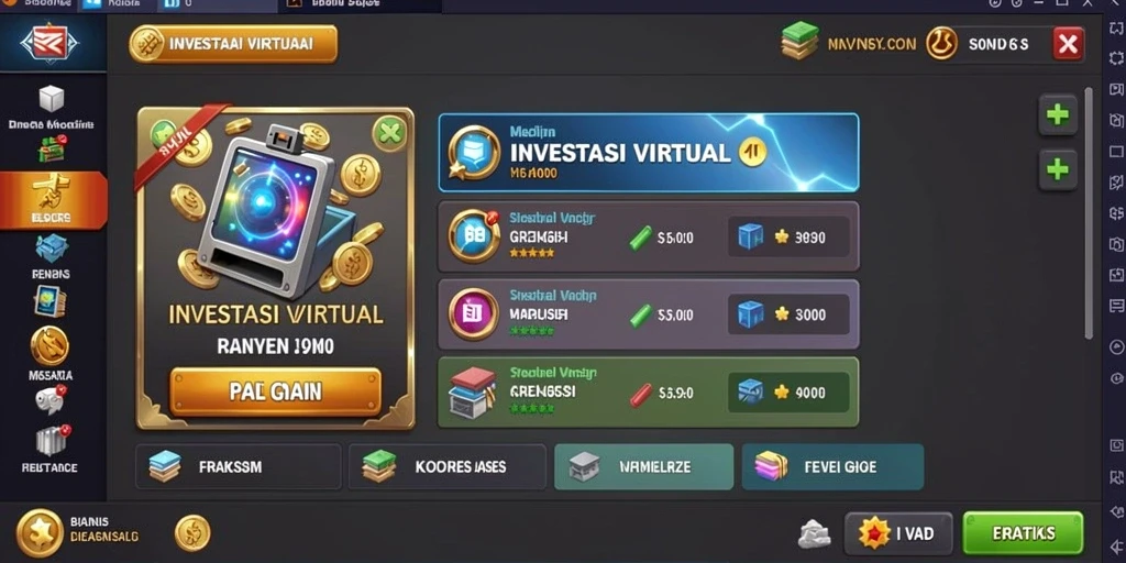 Bonus menarik yang membuat permainan semakin seru.