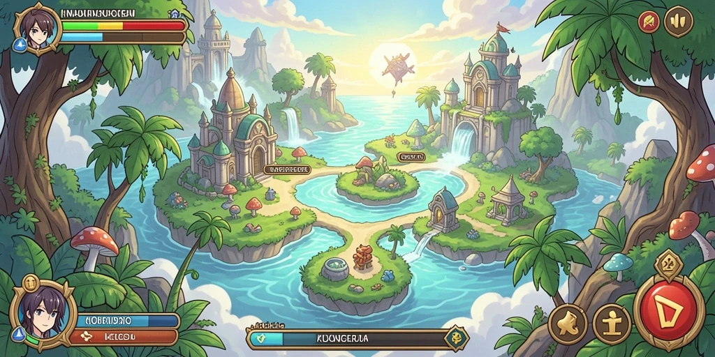 Gameplay yang menantang dengan level-level seru.