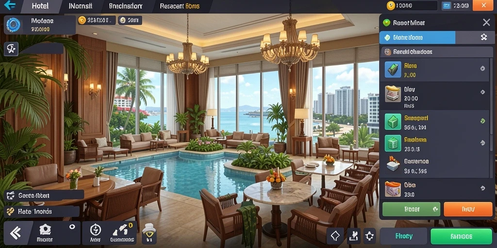 Screenshot ketiga menunjukkan fitur promosi yang menguntungkan.