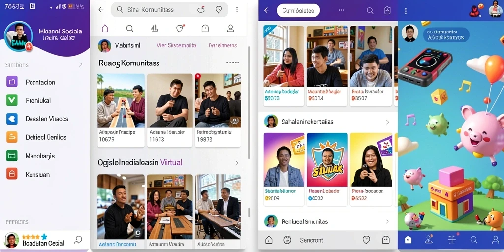 Komunitas aktif dengan berbagai event menarik.