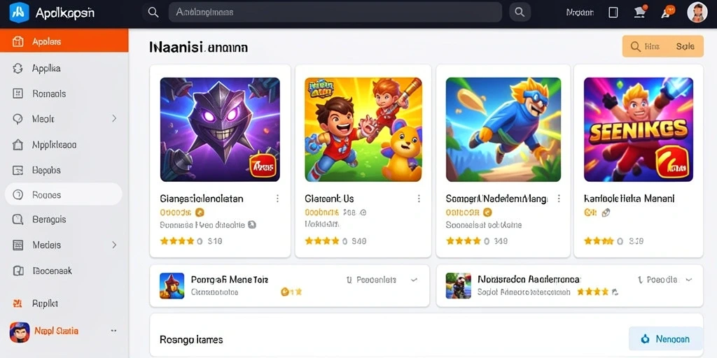 Pengaturan level yang mendebarkan dan menantang.