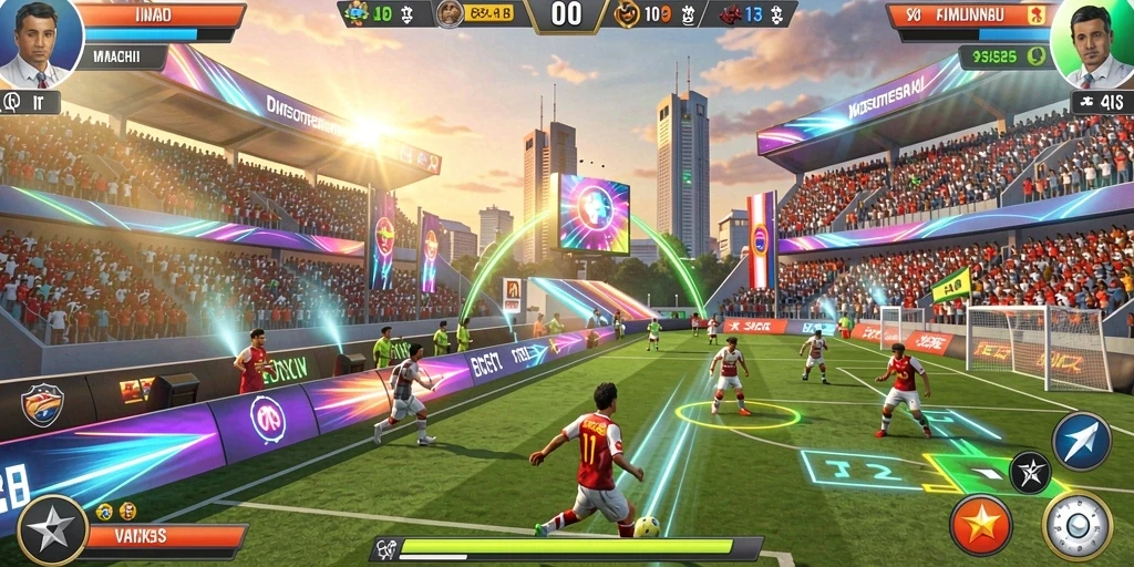Fitur multiplayer untuk pengalaman bermain sosial.